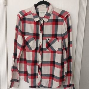 Abercrombie and Fitch Flannel blouse